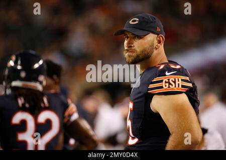 Chicago Bears offensive tackle Jason Peters (71) watches against the Detroit  Lions during an NFL football game in Detroit, Thursday, Nov. 25, 2021. (AP  Photo/Paul Sancya Stock Photo - Alamy