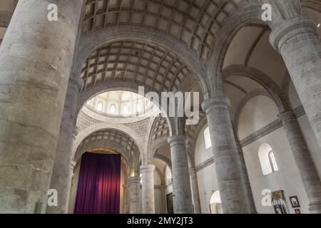 Interior of Mérida Cathedral, Mérida, Mexico Stock Photo