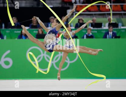 Team Italy Rhythmic Gymnastics Stock Photo - Alamy