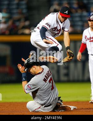 21 August 2009: Minnesota Twins catcher Joe Mauer (7) awarded 1st base  after his second intentional walk during Friday's baseball game, the  Minnesota Twins defeated the Kansas City Royals 5-4 in 10