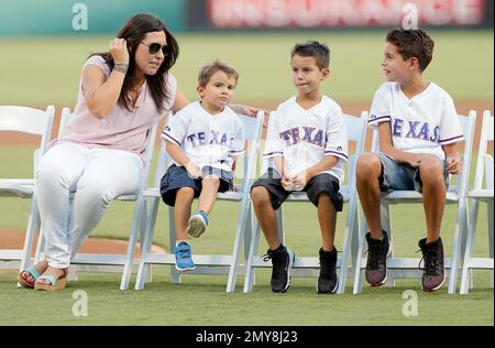 Michael Young's wife Cristina Barbosa-Young 