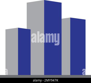 business Finance logo vector illustration design template Stock Vector