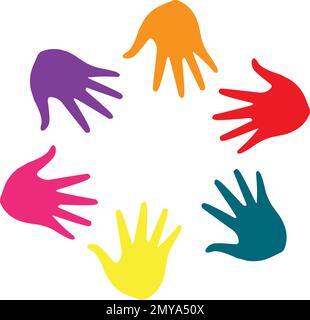 Hand Care Logo Template vector icon Business Stock Vector