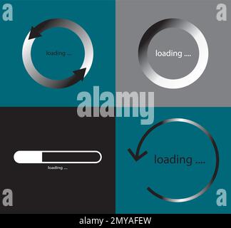 loading icon vector illustration symbol design Stock Vector Image & Art ...