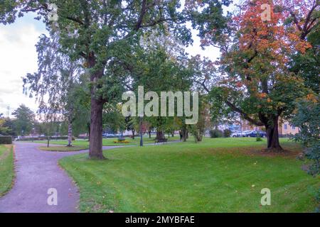 Town called Ludvika in Dalarna, Sweden Stock Photo