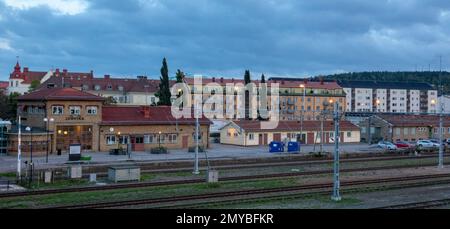 Town called Ludvika in Dalarna, Sweden Stock Photo