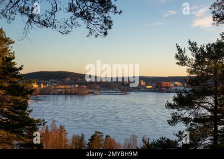 Town called Ludvika in Dalarna, Sweden Stock Photo