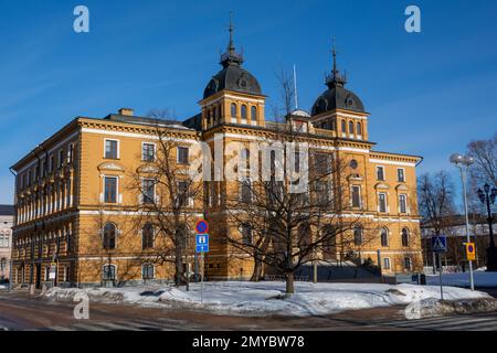 City hall of Oulu city build in 1886 Stock Photo