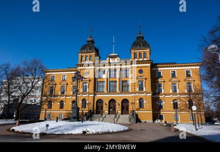 City hall of Oulu city build in 1886 Stock Photo