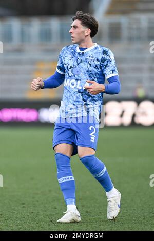 Como, Italy. 4th Feb 2023. Match ball during the Italian Serie B football  match between Calcio Como and Frosinone Calcio on 4 of February 2023 at  stadio Giuseppe Senigallia in Como, Italy.