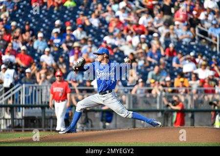 UC Santa Barbara starting pitcher James Callahan (23) during an NCAA  baseball game against UCLA on Tuesday, March 29, 2022, in Los Angeles. (AP  Photo/Kyusung Gong Stock Photo - Alamy