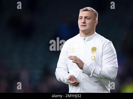 2023 Guinness Six Nations, Twickenham Stadium, England, UK. 4th February, 2023. England's Jack Walker after the 2023 Guinness Six Nations match between England and Scotland: Credit: Ashley Western/Alamy Live News Stock Photo