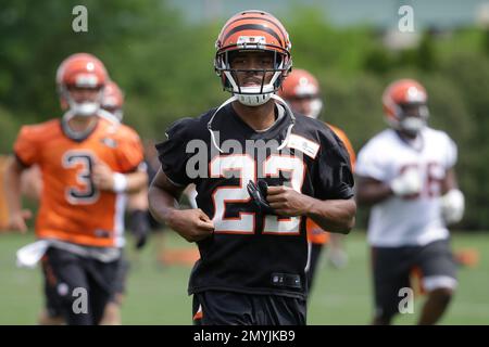 Cincinnati Bengals cornerback William Jackson (22) after an NFL football  preseason game between the Indianapolis Colts and the Cincinnati Bengals at  Paul Brown Stadium in Cincinnati, OH. Adam Lacy/CSM Stock Photo 