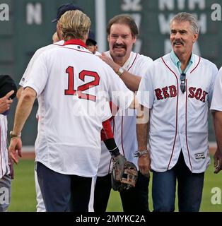 First baseman Bill Buckner of the Boston Red Sox is shown at training camp  in March 1987. Buckner will be released by the American League team  according to a published report. He