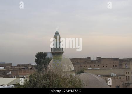 The Grand Mosque in the Citadel of Erbil, Iraq Stock Photo