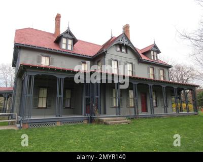 James A. Garfield National Historic Site at the President's home ...