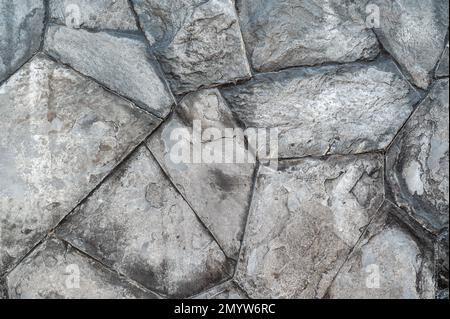 Ashlar old stone wall texture background. Natural Stone Wall Texture. Background of stone wall texture photo Stock Photo