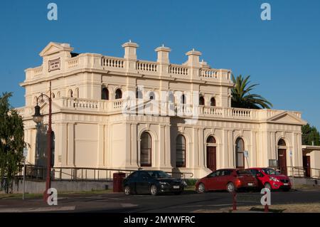 Civic buildings in the Victorian goldfields town of Maryborough: 1893 Court House Stock Photo