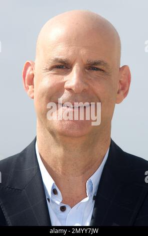 American author Harlan Coben poses with his wife Anne Armstrong-Coben ...