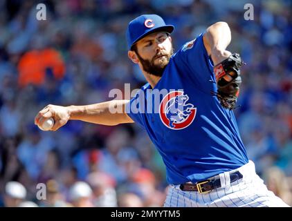 Jake arrieta chicago cubs baseball hi-res stock photography and images -  Alamy