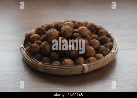 Bambara Groundnut Or Vigna Subterranea Which Still Covered With Soil ...