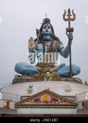 Nepal, Pokhara, Statue of Lord Shiva Stock Photo - Alamy