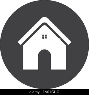 home house cottage icon vector logo design Stock Vector