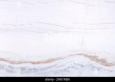 Bianco lasa vena oro marble background, texture in light color for your classic design. Detail slab photo, pattern for perfect exterior, home design Stock Photo