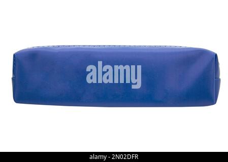 Long pencil pen case container isolated on the white background Stock Photo