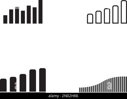 volume bar icon design illustration Stock Vector