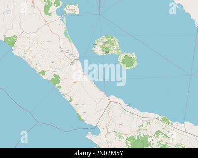 Where Is Rivas Map Rivas, department of Nicaragua. Open Street Map. Locations of major ...