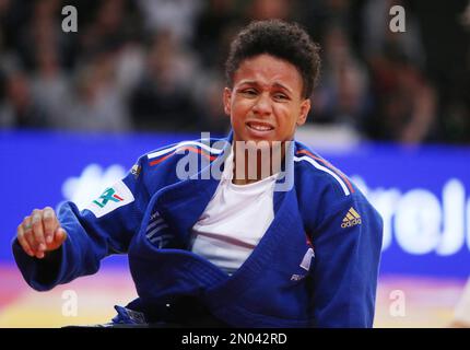 Amandine Buchard of France, Women's -52Kg during the Judo Paris Grand Slam 2023 on February 4, 2023 at Arena in Paris, France - Photo Laurent Lairys / DPPI Stock Photo