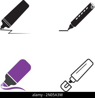 ink pen icon. Flat modern style vector illustration Stock Vector Image ...