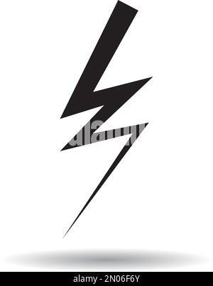 Lightning Electric Icon Vector Illustration design Stock Vector