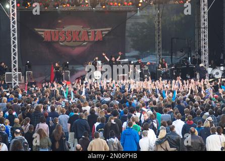 Vienna, Austria. May 06, 2011. Russkaja breaks up after 18 years of band history because of the Ukraine war Stock Photo