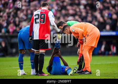 Rotterdam - Ibrahim Sangare of PSV Eindhoven during the match between Feyenoord v PSV Eindhoven at Stadion Feijenoord De Kuip on 5 February 2023 in Rotterdam, Netherlands. (Box to Box Pictures/Yannick Verhoeven) Stock Photo