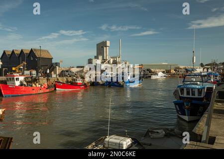 Whitstable on 5th February 2023 Stock Photo