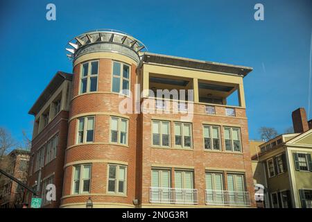 Rhode Island Providence Buildings City tall modern Stock Photo