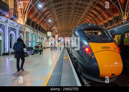 Paddington Station is one of London's busiest and most important rail transport hubs Stock Photo