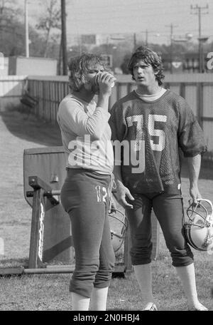 Hall of Fame tight end Dave Casper of the Houston Oilers during a