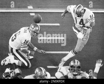 Super Bowl XVI, Jan. 24, 1982: San Francisco 49ers 26, Cincinnati Bengals 21