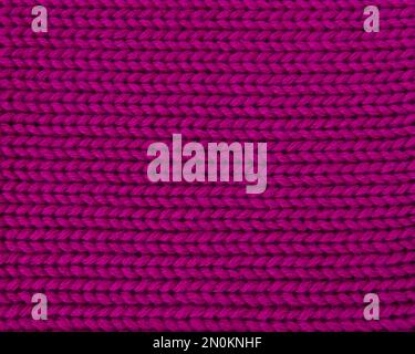 Woolen pink knitted warm texture fabric background Stock Photo