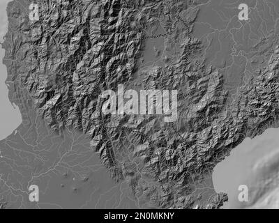 Nueva Vizcaya, province of Philippines. Elevation map colored in wiki ...