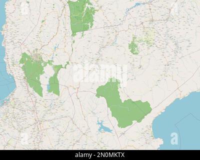 Nueva Vizcaya, province of Philippines. Open Street Map. Locations of ...