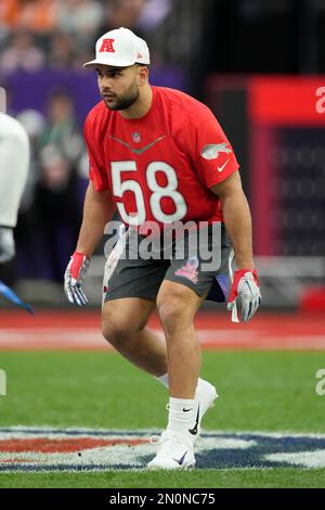 Buffalo Bills outside linebacker Matt Milano (58) defends against the New  York Jets during an NFL football game, Sunday, Nov. 14, 2021, in East  Rutherford, N.J. (AP Photo/Adam Hunger Stock Photo - Alamy