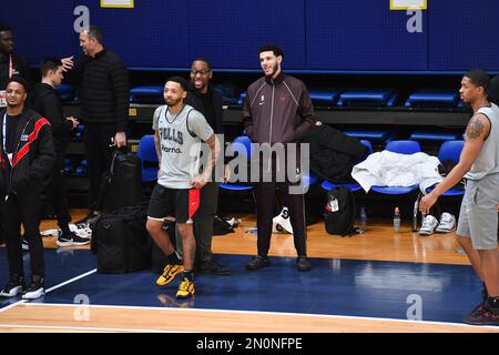 Chicago Bulls hold practice ahead of NBA Paris Game Stock Photo