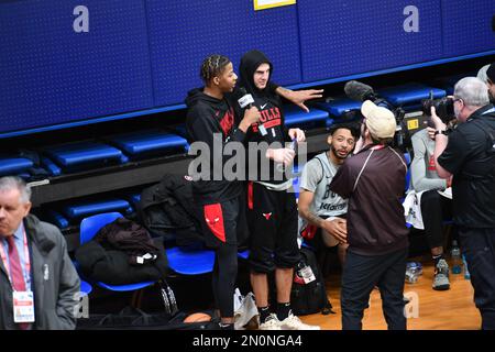 Chicago Bulls hold practice ahead of NBA Paris Game Stock Photo