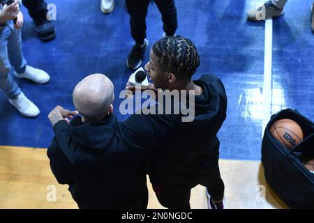 Chicago Bulls hold practice ahead of NBA Paris Game Stock Photo