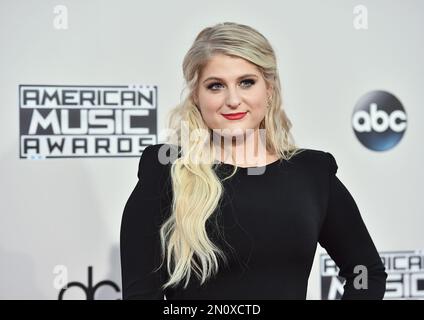 Meghan Trainor attends the 2022 American Music Awards at Microsoft Theater  on November 20, 2022 in Los Angeles, California. Photo: Casey  Flanigan/imageSPACE/Sipa USA Stock Photo - Alamy