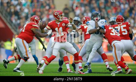 Alex Smith conducts Kansas City Chiefs' Wembley rout of Detroit Lions, NFL